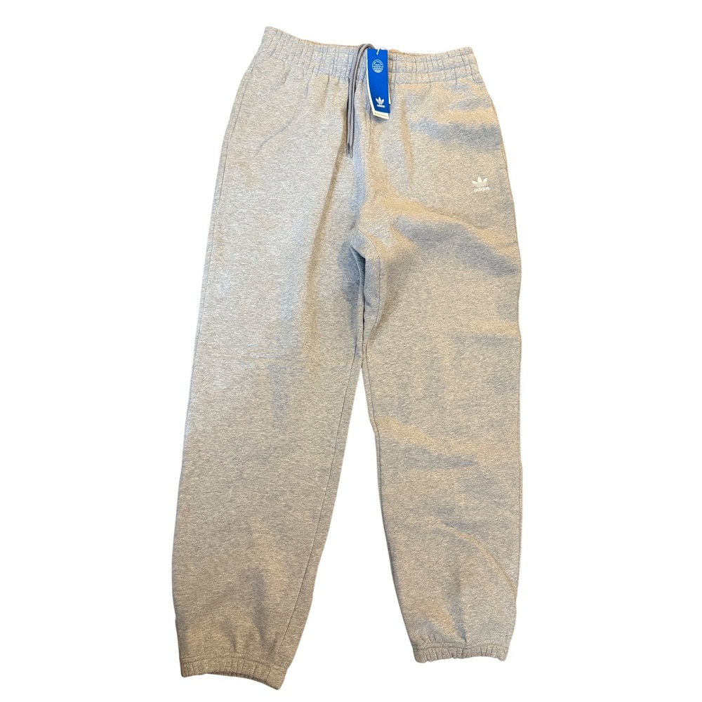 adidas Originals Adicolor Essentials Fleece Joggers Grey Sweatpants HF7473 NWT L